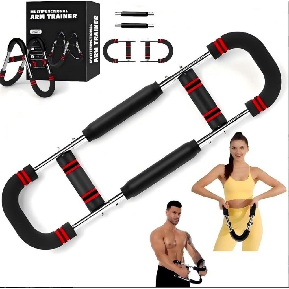 Adjustable Power Twister Arm Trainer 40-100lb Chest Expander Home Gym NIB